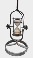 Sablier monté en lampe, accident, H 44 cm, on joint une lamp… (photo 2)