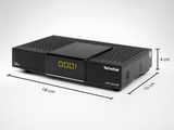a close up of a digital clock sitting on top of a table
