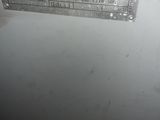 a close up of a label on the side of a machine