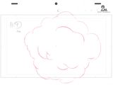 a drawing of a flower on a piece of paper