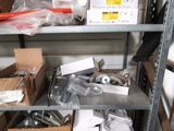 many boxes and boxes on the shelves in the room