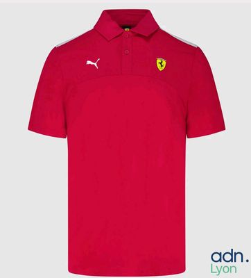 puma ferrari polo shirt red