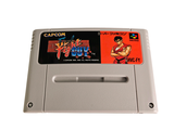a nintendo game on a white surface with a red sticker on it