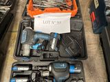a lot of tools that are sitting on the floor
