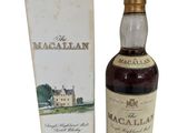 une bouteille de whisky single malt Macallan