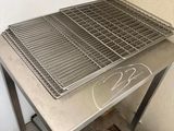 a grill that is sitting on top of a table