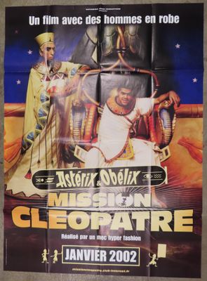 movie poster of the movie cleopatra starring as cleopatra and her husband