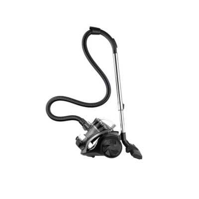 une photo en noir et blanc d'un aspirateur muni d'un tuyau