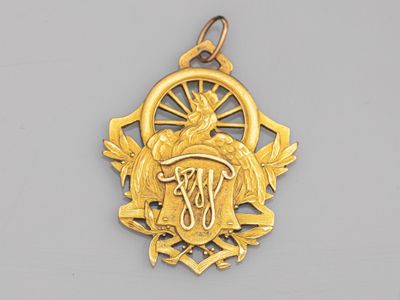 Médaille Cyclisme Vintage - Objet de Collection Ancien - Collection