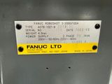 a picture of a fanuc label on the back of a machine