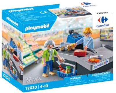 81/ PLAYMOBIL 72020 La caisse Carrefour /// COMME NEUF