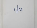 the front cover of a book with the word glm on it