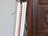 a piece of furniture that has been left on the floor