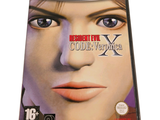 the cover of resident evil x, a video game with a woman ' s face on the cover