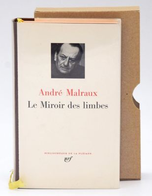 an open book with a picture of a man in a suit and tie