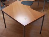 an image of a desk in an office setting