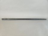 a close up of a metal rod on a white surface