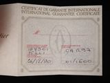 a picture of a certificate that is being held by a person
