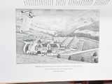 a picture of a picture of a town in a book