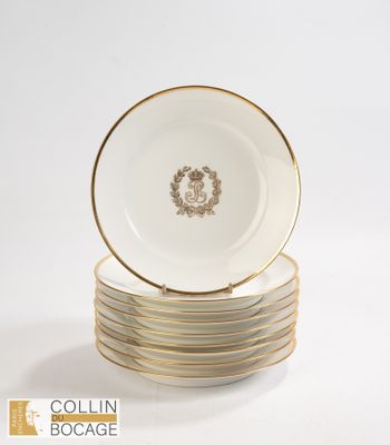 ROI LOUIS PHILIPPE 8 assiettes ( on joint une neuv… - Photo 1