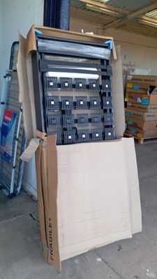 a large box with a bunch of electronics inside of it