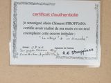 a box with a certificate on it that is in a box
