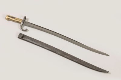 Baïonnette modèle 1866 série Z. Lame marquée de la Manufactu… - Photo 1