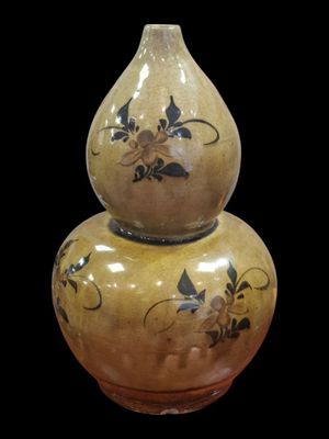 COREE, 1ère moitié du XXe Vase de forme coloquinte