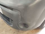 a close up of the front bumper of a car