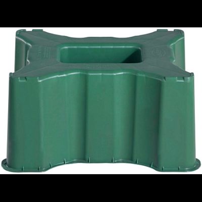 642 / UN LOT DE 3 : Support de cuve rectangulaire 300 L…