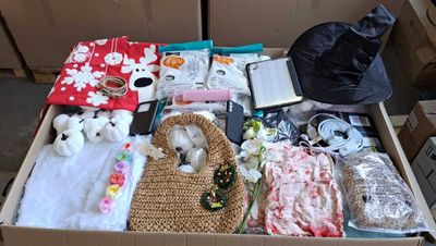 353 / 1 palette de 116 kg de mix (décorations Noël et … - Photo 1