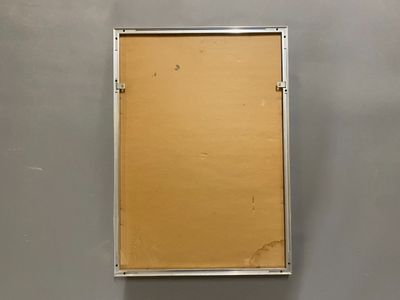 a picture of a picture hanging on the wall