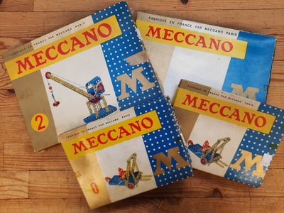 MECCANO ancien carton publicitaire pour vitrine magasin - eBay