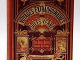 un livre rouge avec des lettres dorées sur la couverture