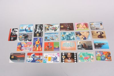 petit lot de cartes téléphoniques