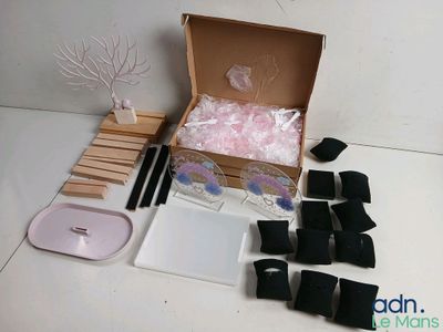 une boîte contenant un certain nombre d'objets