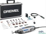 an image of a dremel tool kit with a case and tools
