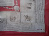a picture of a newspaper with pictures of people on it