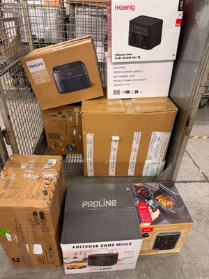 LOT DE PETITS ELECTROMENAGERS DONT MULTICUISEUR, AIRFRYER, ASPIRATEUR, - Photo 1