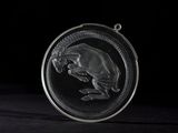 an image of a silver coin with a bird on it