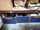 two boxes that are filled with wires and wires