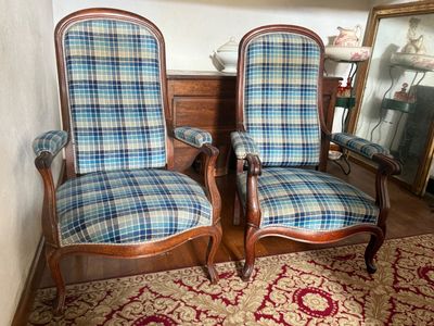 2 fauteuils Voltaire, Enlèvement sur place à Bretenoux - 46 …