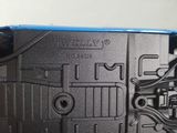 a close up of a toy car on a table