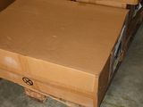 two boxes that are stacked on top of each other on the floor