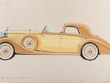 une image représentant un dessin d'une voiture jaune sur fond blanc