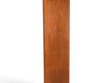 an image of a tall wooden podium with a wooden top