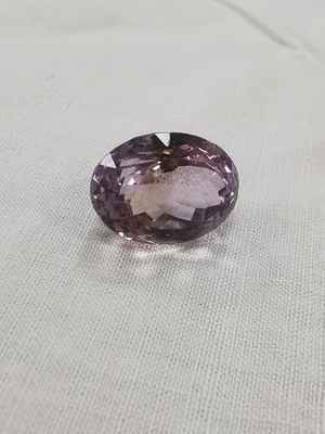 AMETRINE yellow et purple VVS Brésil ovale 15 x 14 x 13 22,6…