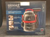 the box of a bissell spot clean pro vacuum cleaner