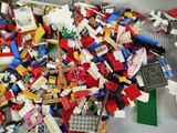 a pile of legos sitting on top of a table