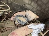 a pile of junk that is sitting in a room